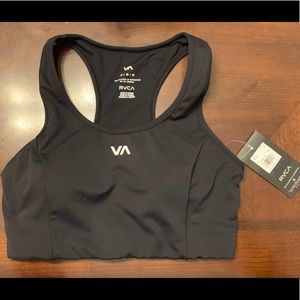 Brand New RVCA VA Essentials Sports Bra Size M